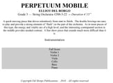 Perpetuum Mobile Orchestra sheet music cover